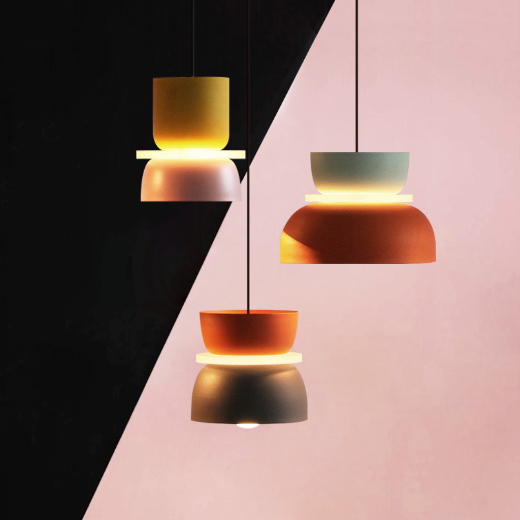 The Macara Modern Macaron LED Pendant Light