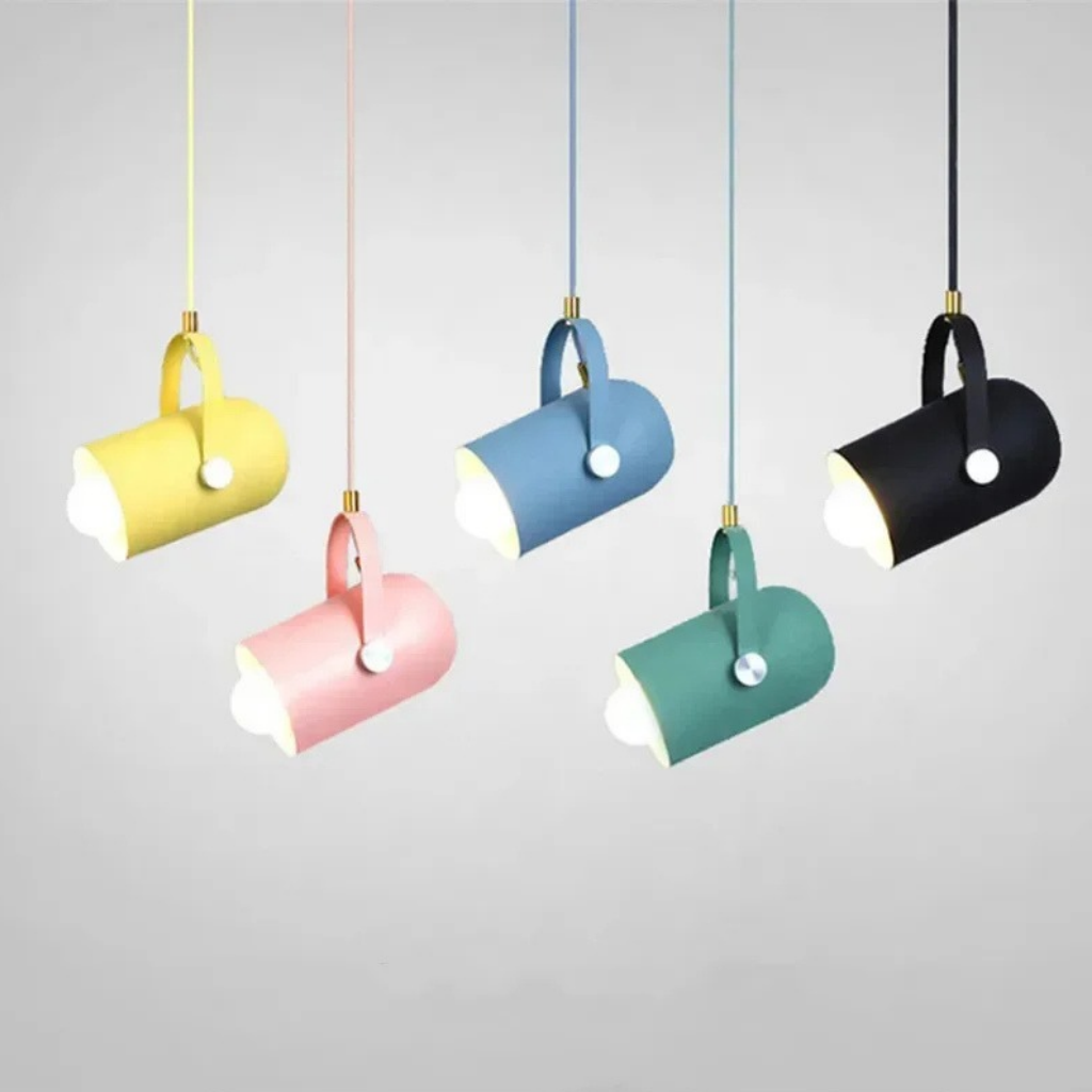 The Macelle Nordic Macaron Rotatable Pendant Light