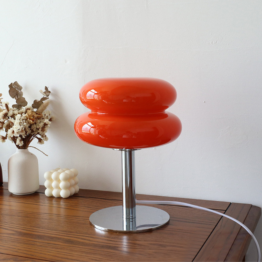 The Macelle Macaron Glass Table Lamp