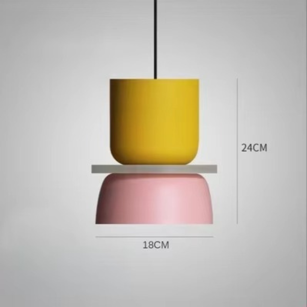 The Macora Colourful LED Pendant Lamp