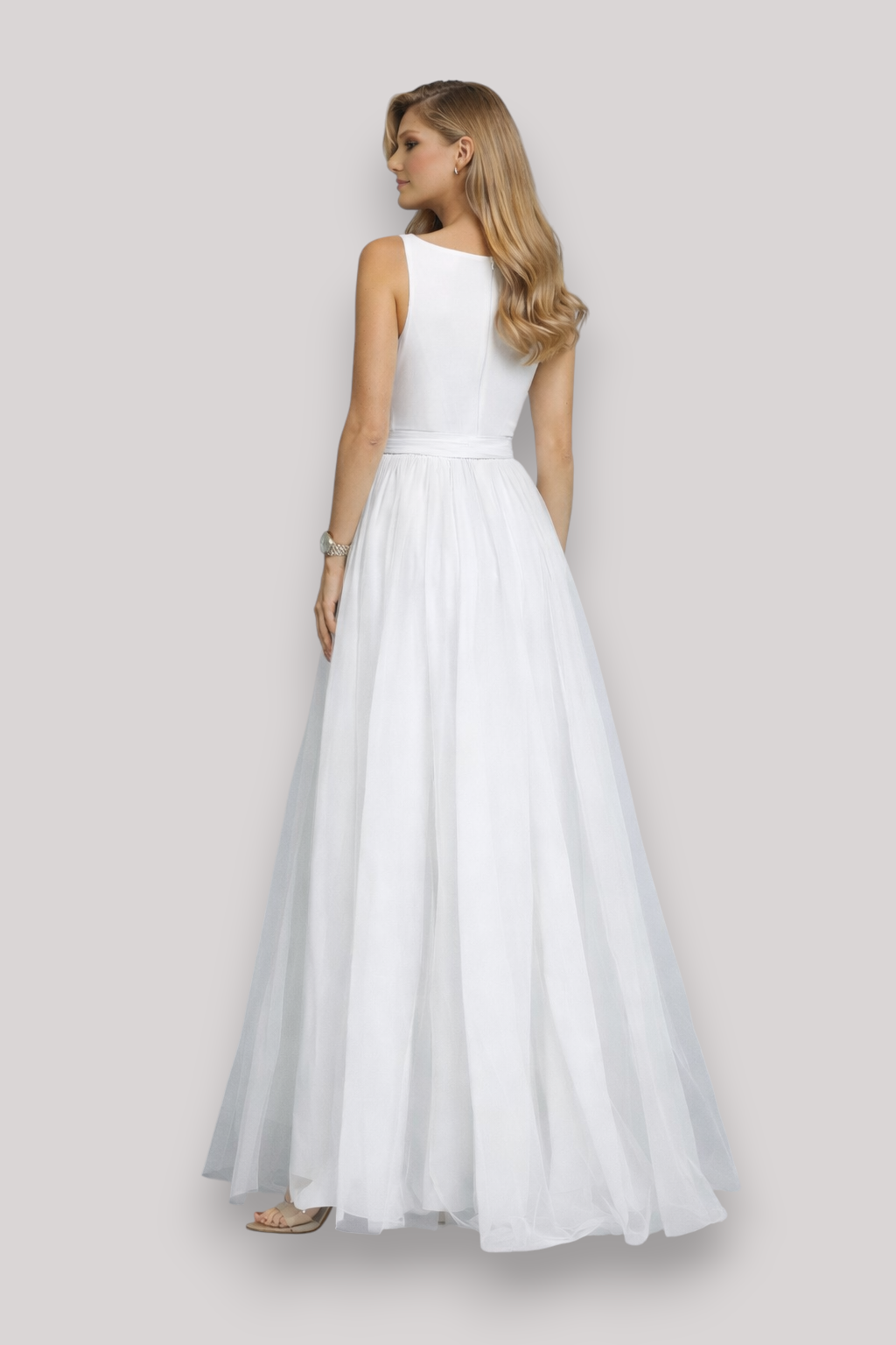 The Madeleine Women's High Waist Evening Dress