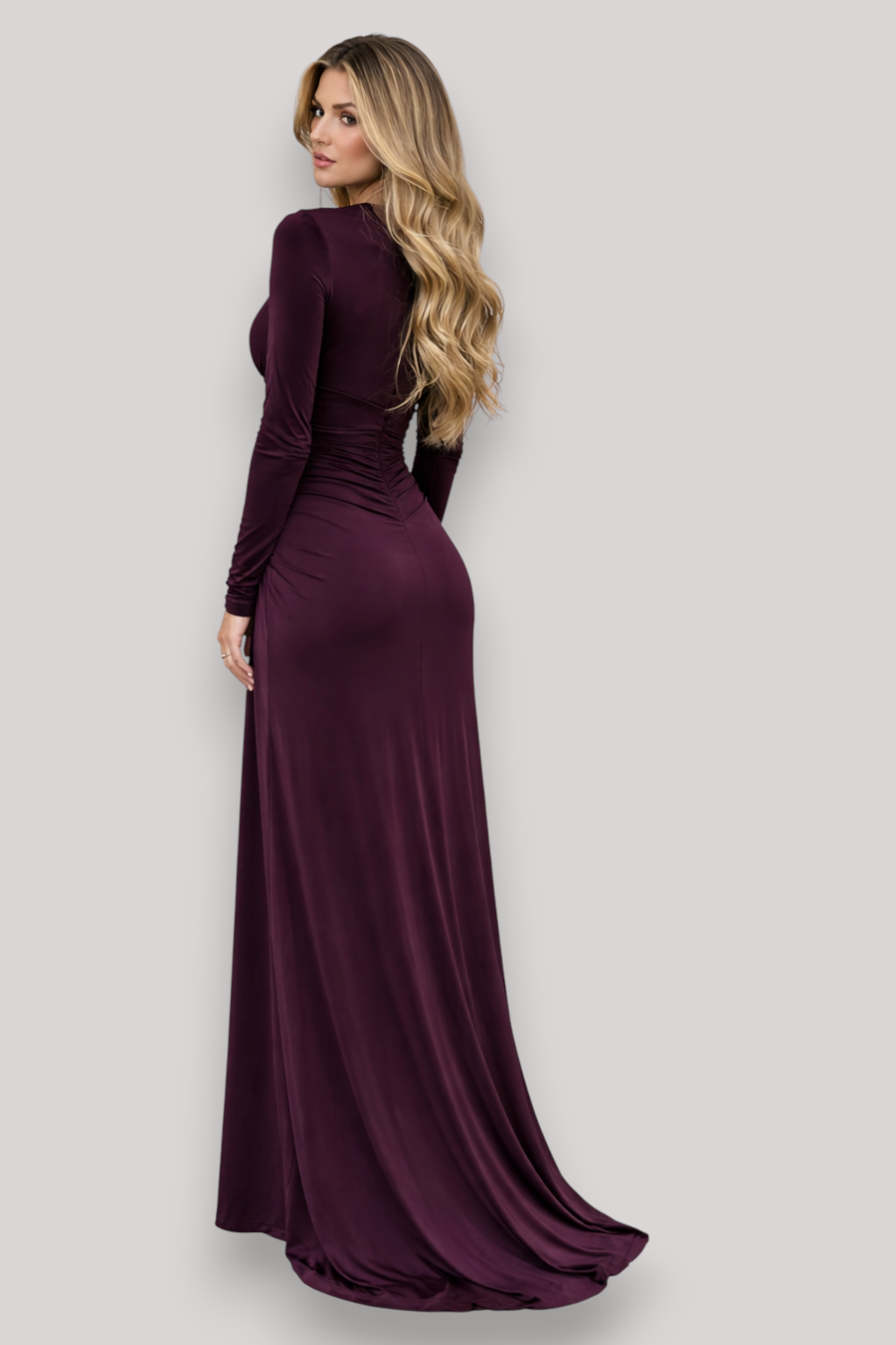 The Madeleine Women's Pleated Evening Dress