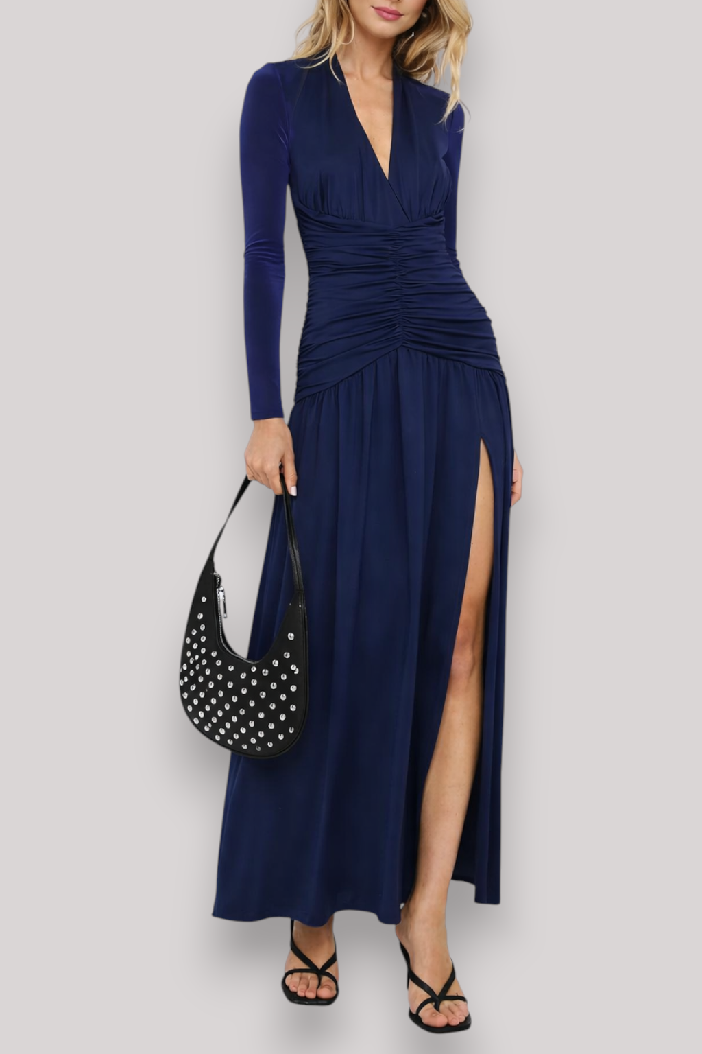 The Madeleine Women's Pleated Evening Dress