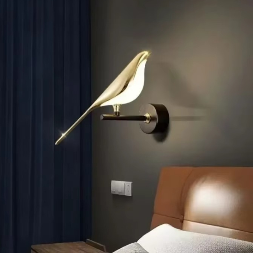 The Maglora Nordic Bird LED Wall Lamp