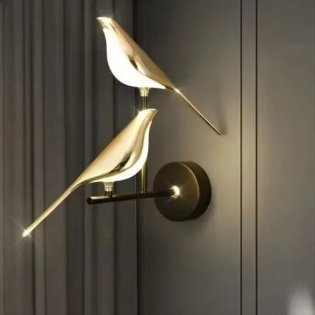 The Maglora Nordic Bird LED Wall Lamp