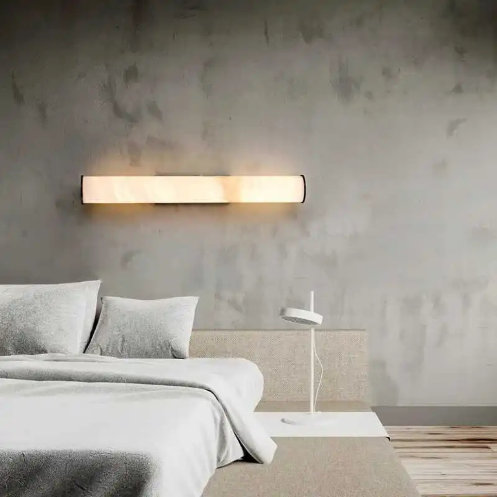 The Marbelle Marble Cylinder Wall Light
