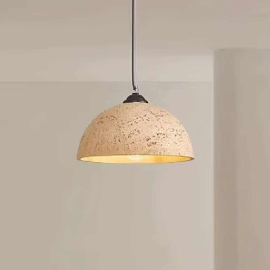 The Marbora Nordic Marble Mushroom Pendant Light