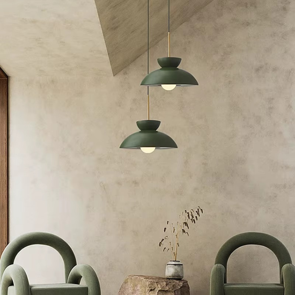 The Marbora Nordic Marble Mushroom Pendant Light