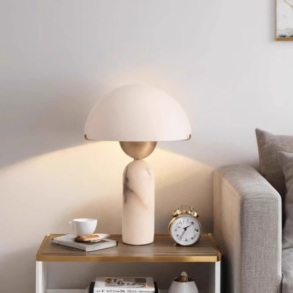 The Marovelle Modern Marble Table Lamp
