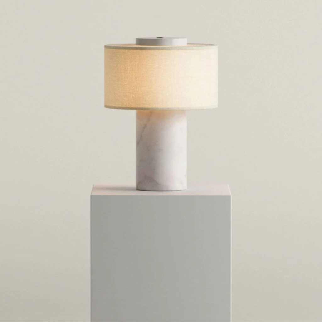 The Maruvia Rechargeable Japanese Marble LED Lamp