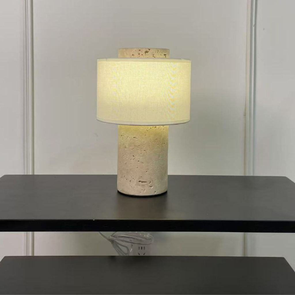 The Maruvia Rechargeable Japanese Marble LED Lamp