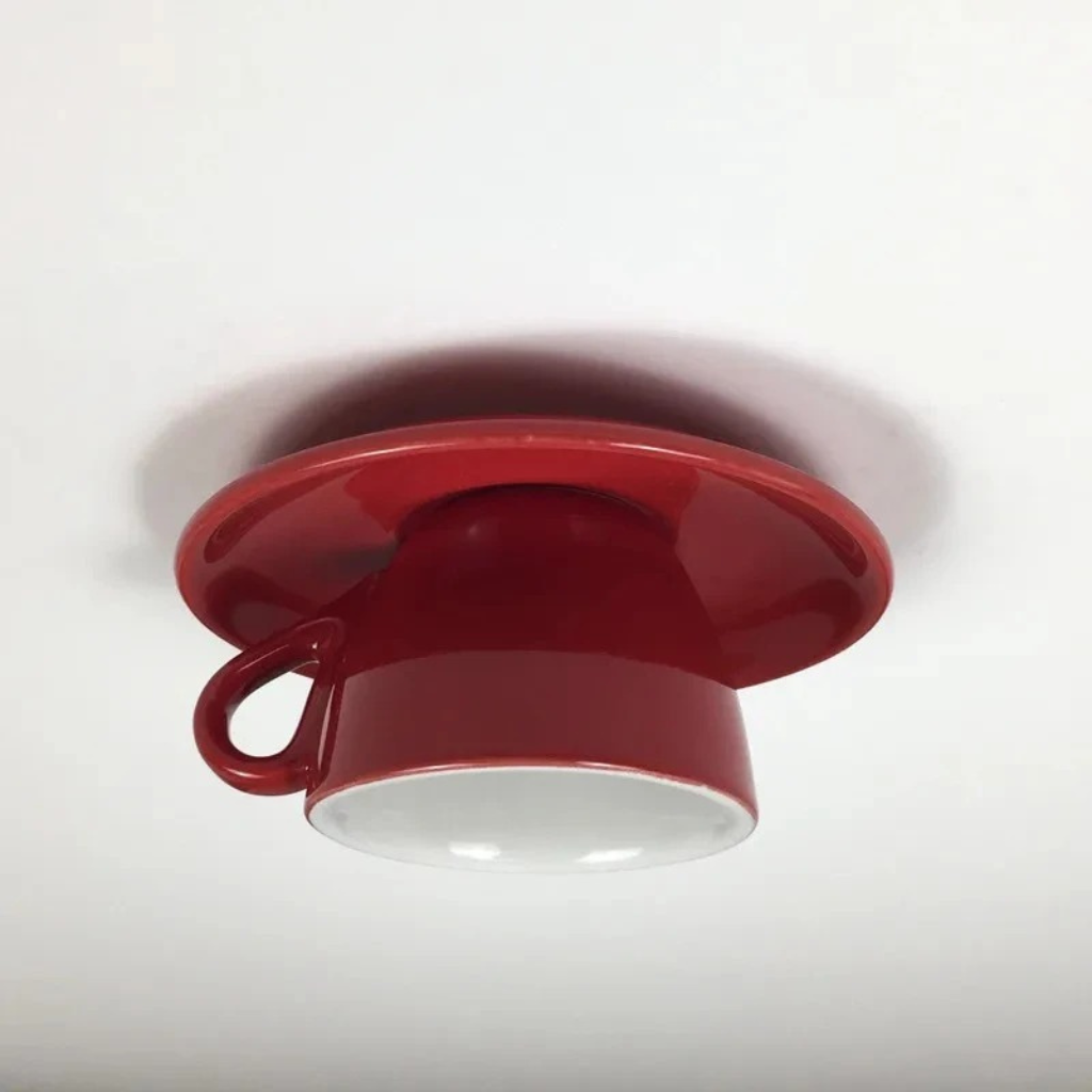 The Memora Ceramic Retro Coffee Cup Light