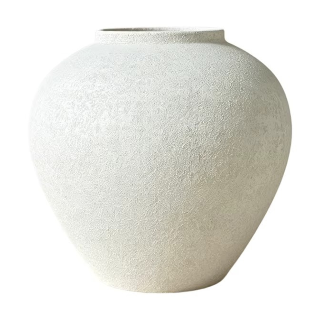 The Metora Modern Matte Metal Decor Vase