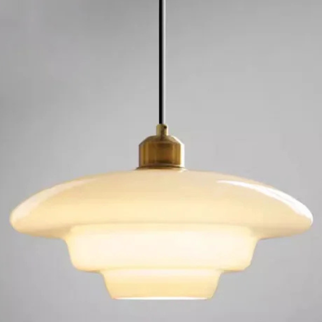 The MilkaLume Nordic Glass Pendant Light