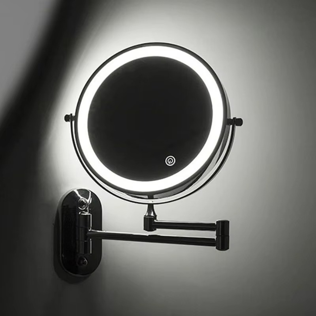 The Miravelle USB Rechargeable LED Folding Makeup Mirror