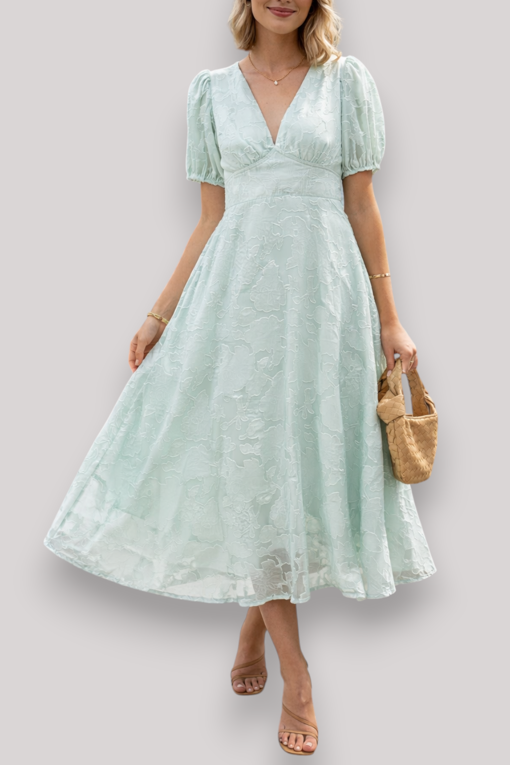 The Miriam Women's Floral Midi Dress