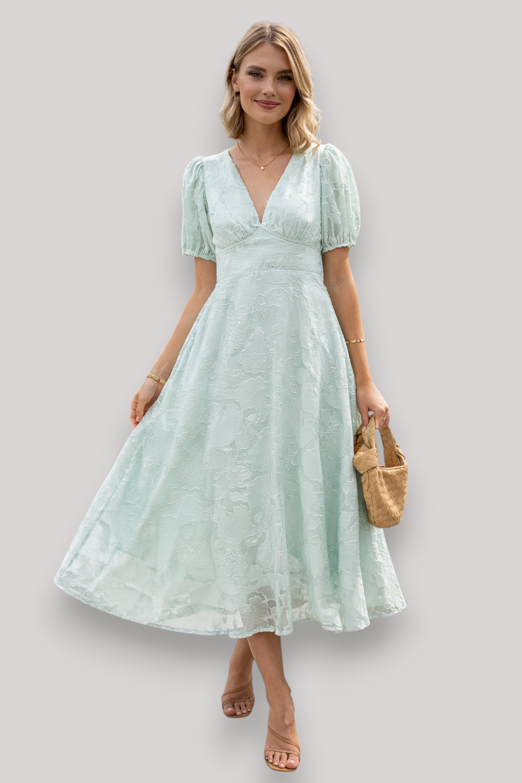 The Miriam Women's Floral Midi Dress