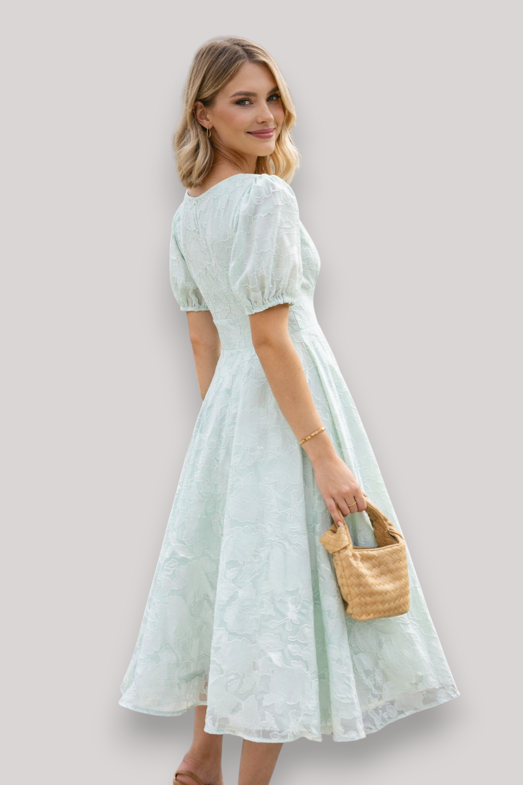 The Miriam Women's Floral Midi Dress