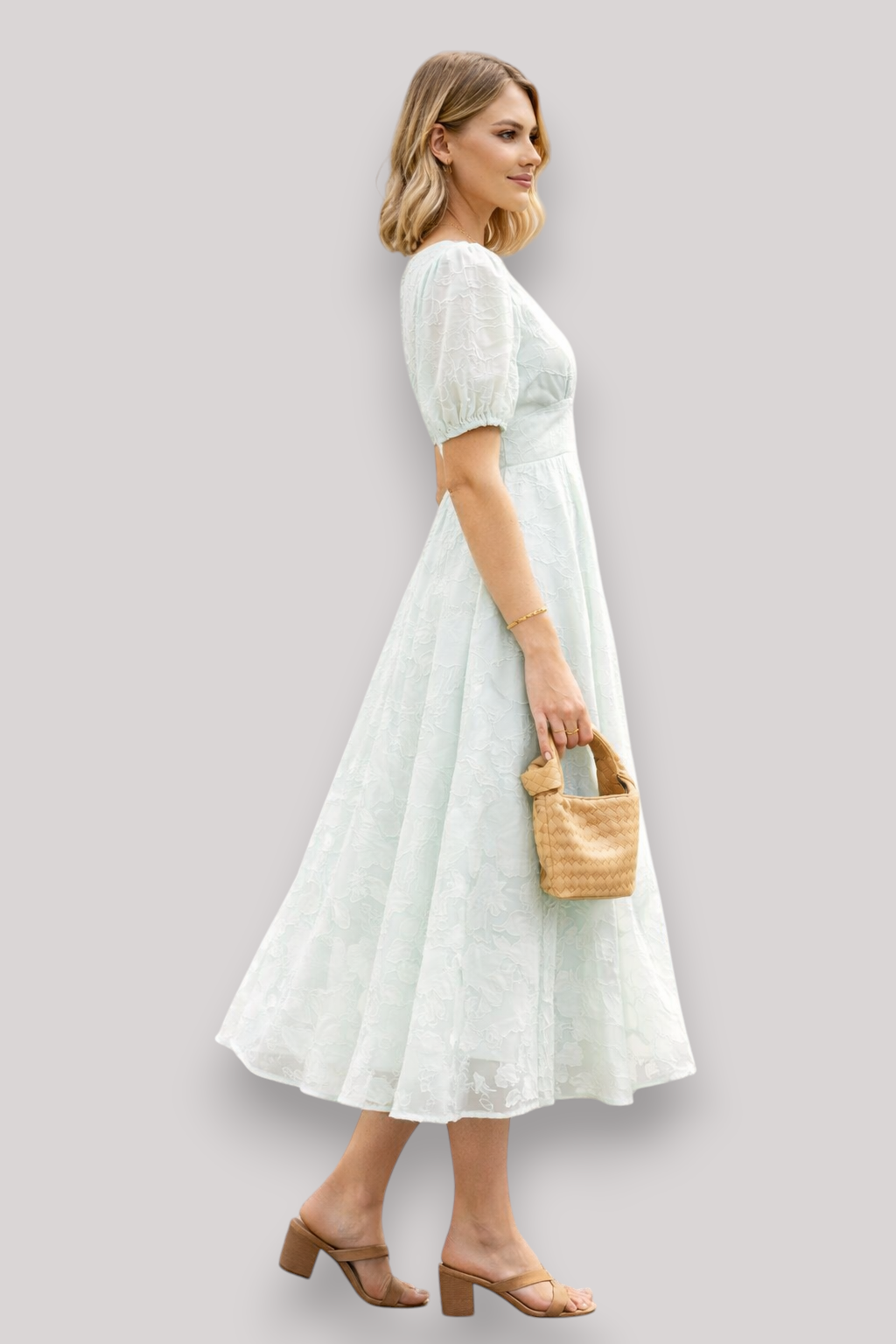 The Miriam Women's Floral Midi Dress