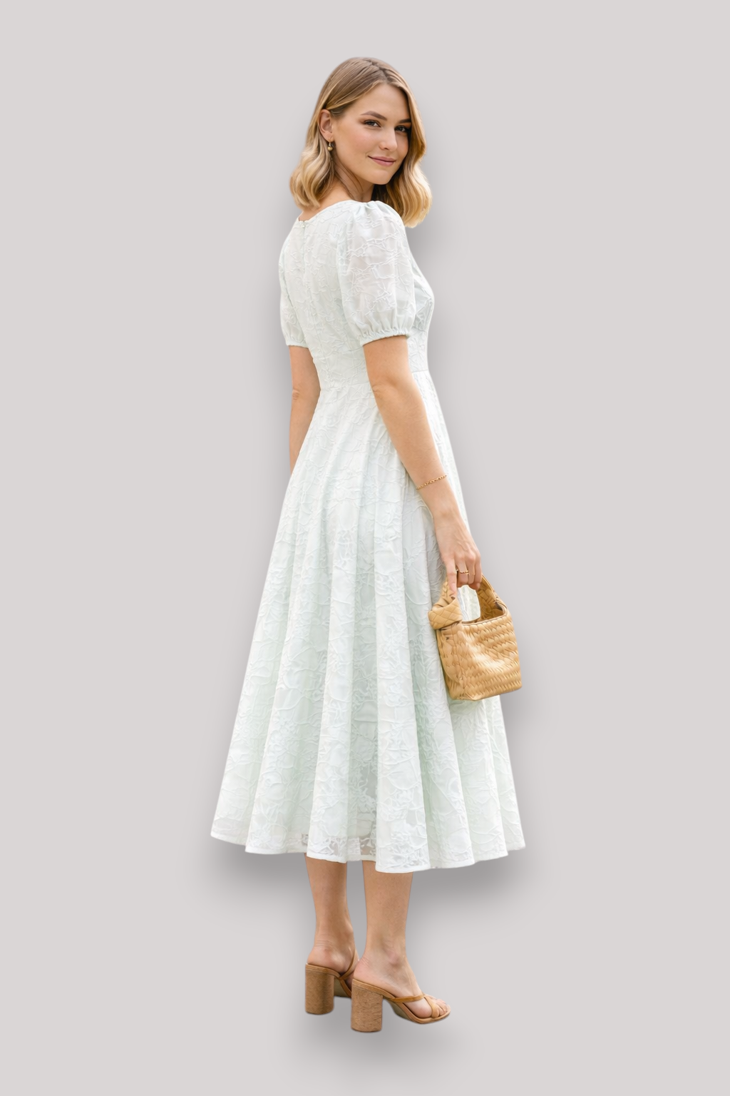 The Miriam Women's Floral Midi Dress