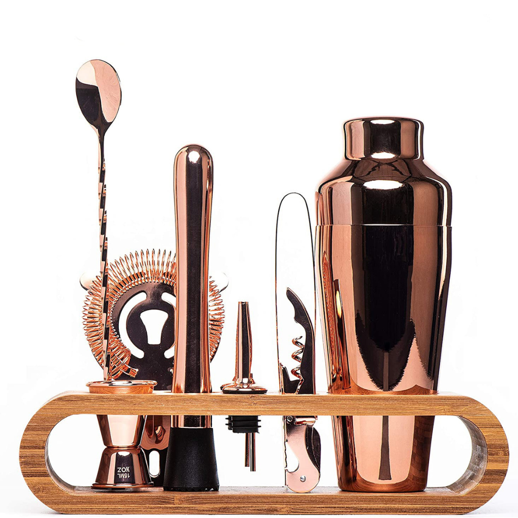 The Mixora 10 Piece Cocktail Bartender Set