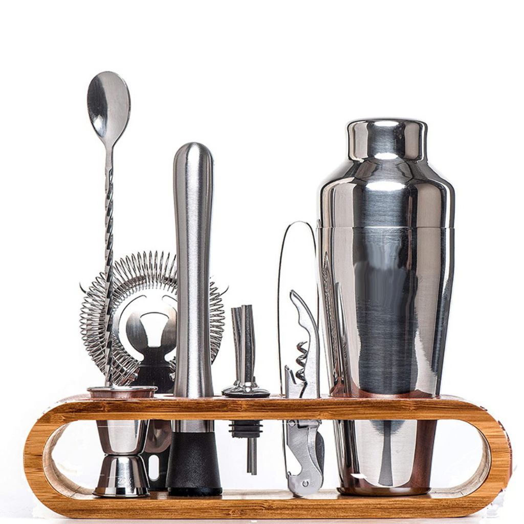 The Mixora 10 Piece Cocktail Bartender Set