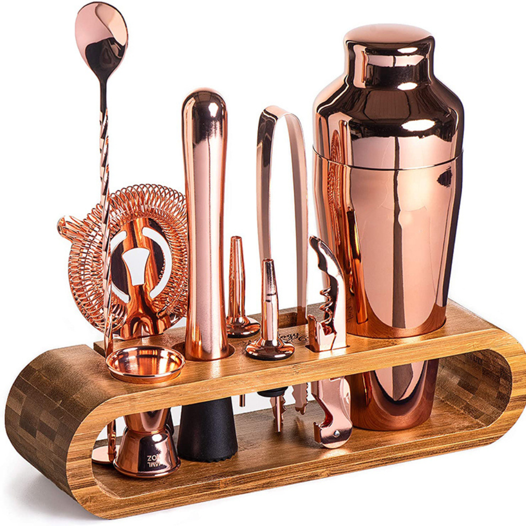 The Mixora 10 Piece Cocktail Bartender Set