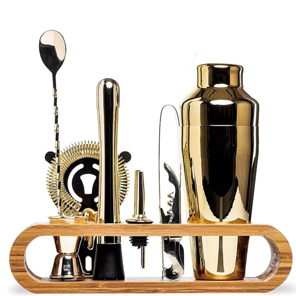 The Mixora 10 Piece Cocktail Bartender Set