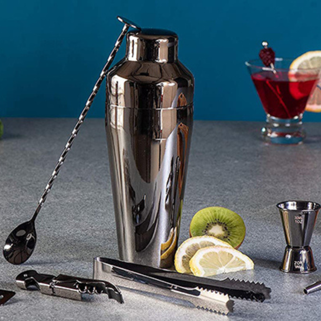 The Mixora 10 Piece Cocktail Bartender Set
