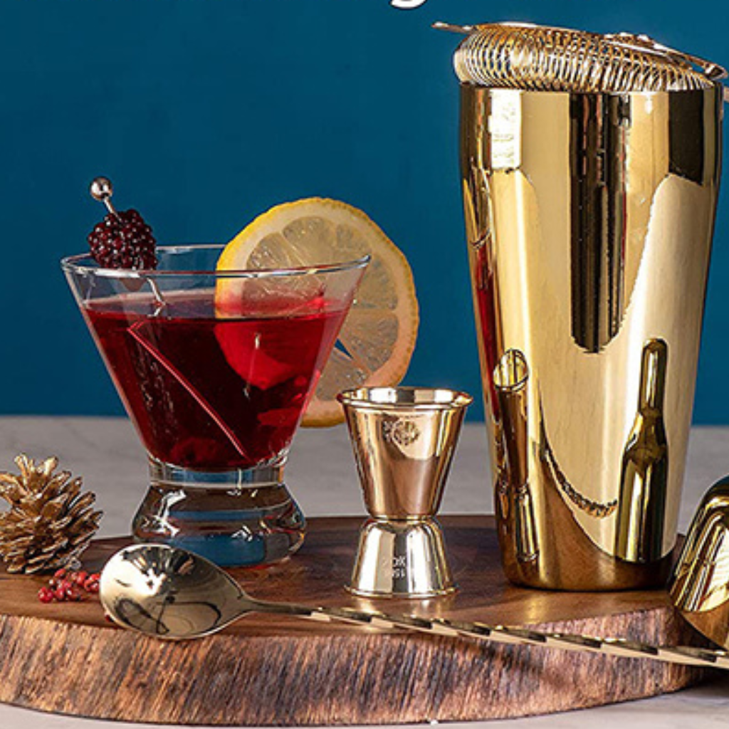 The Mixora 10 Piece Cocktail Bartender Set