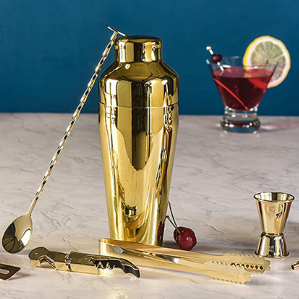 The Mixora 10 Piece Cocktail Bartender Set