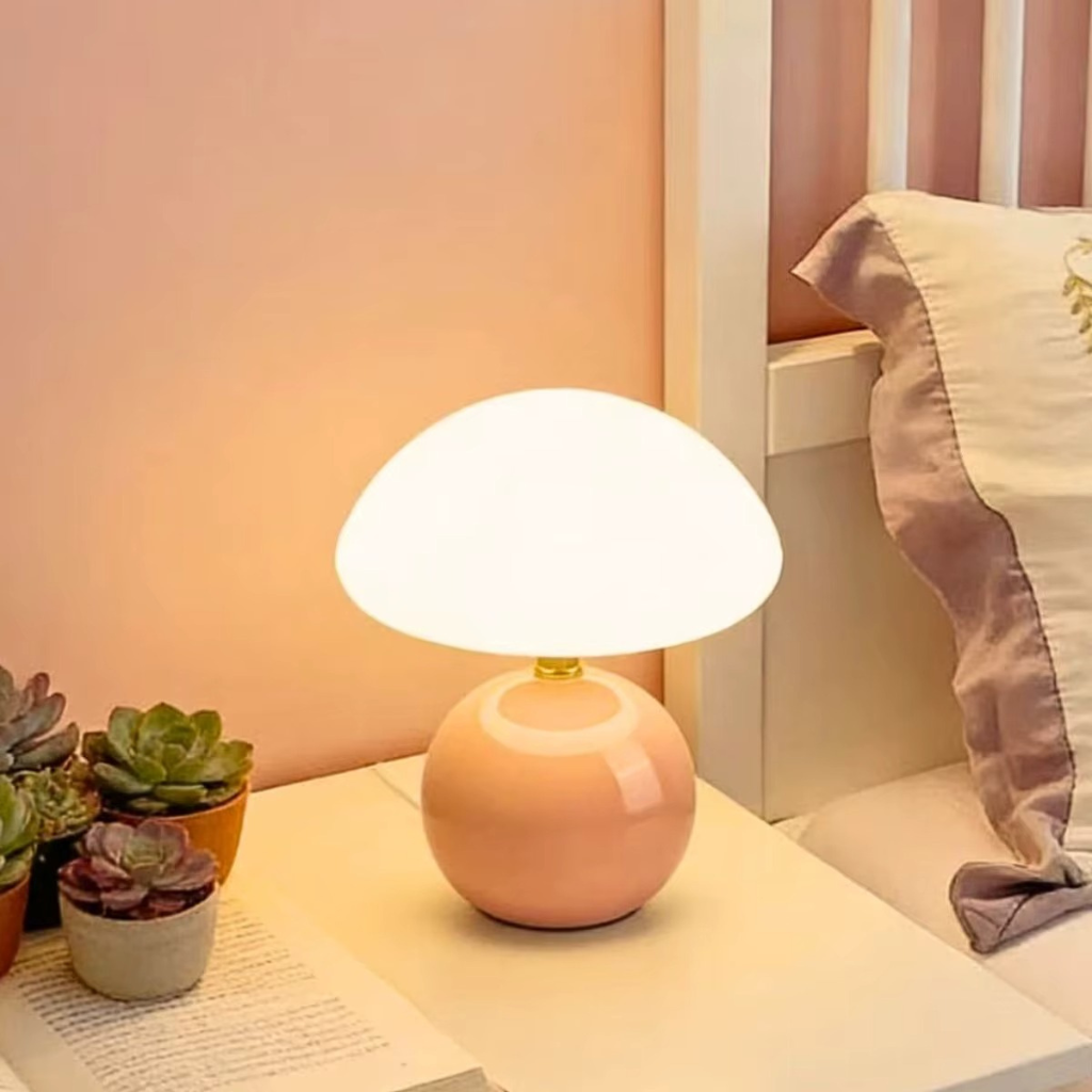 The Mushora USB Mushroom LED Desk Lamp