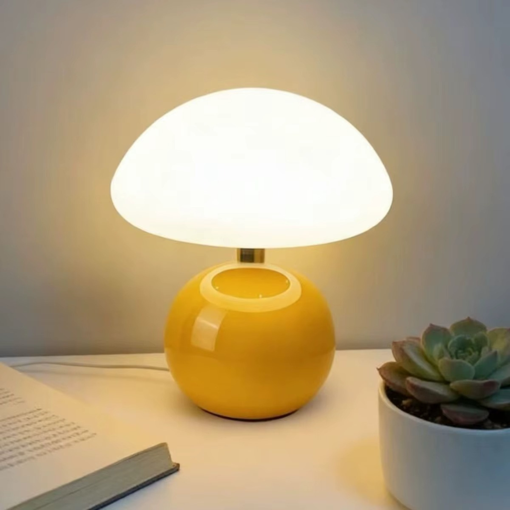 The Mushora USB Mushroom LED Desk Lamp