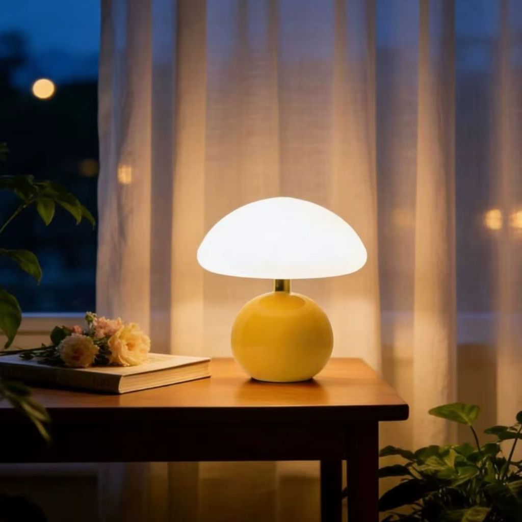 The Mushora USB Mushroom LED Desk Lamp