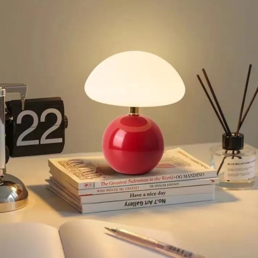 The Mushvelle LED Mushroom Table Lamp
