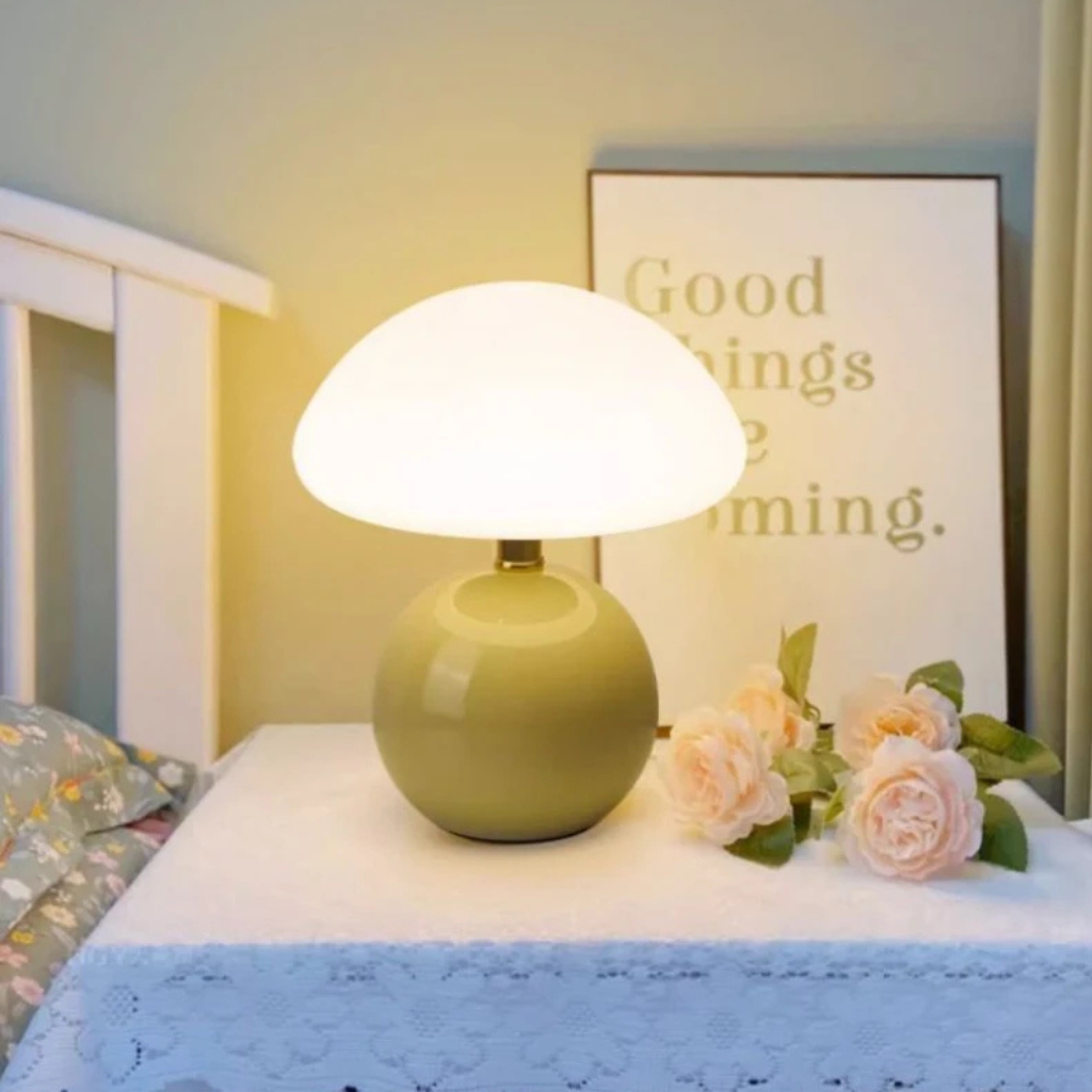 The Mushvelle LED Mushroom Table Lamp