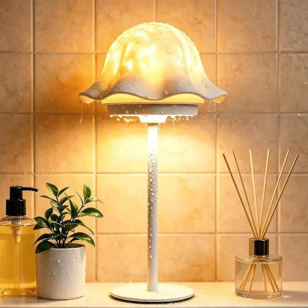 The Mycelune RGB Mushroom Table Ripple Light
