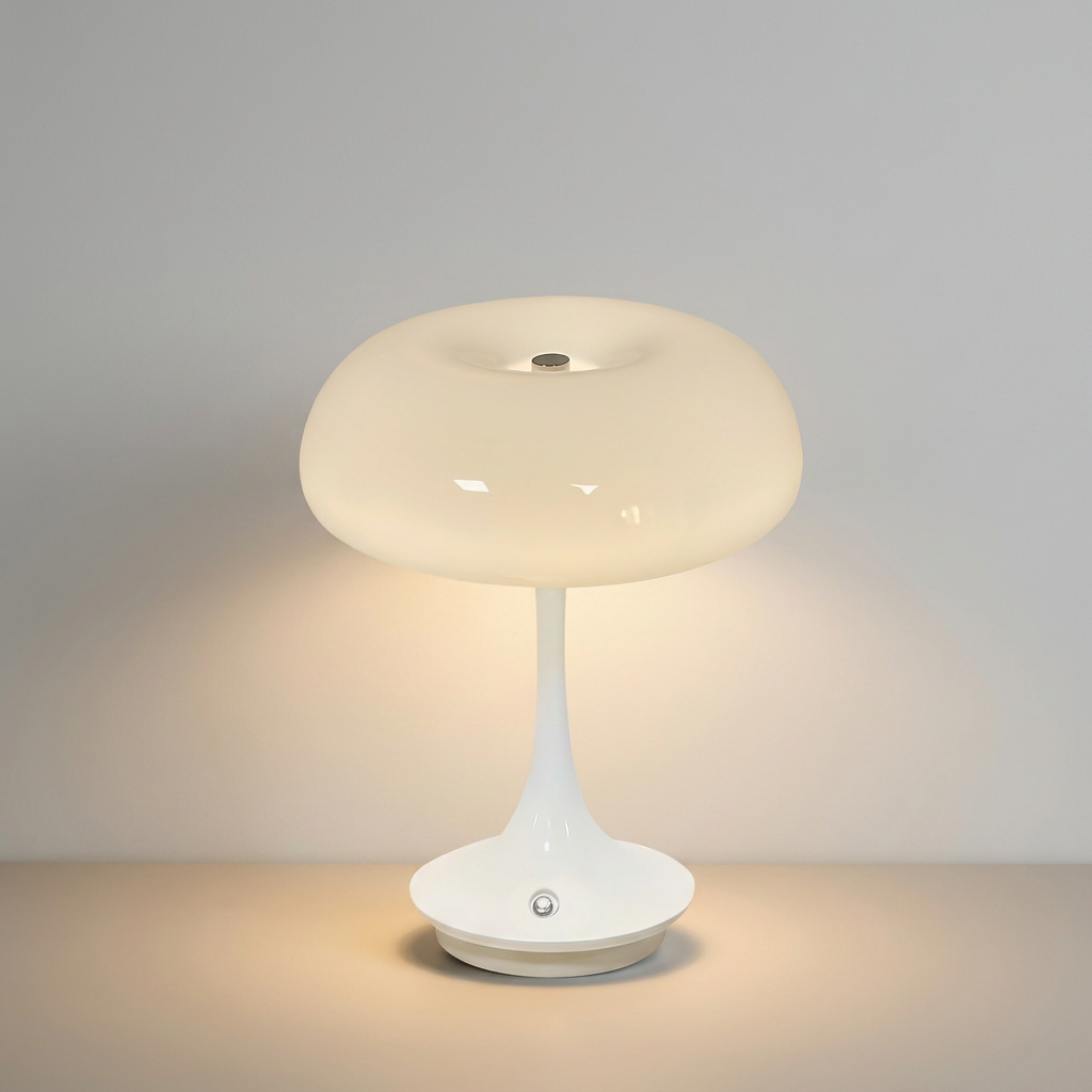 The Mycora Rechargable USB LED Mushroom Table Lamp