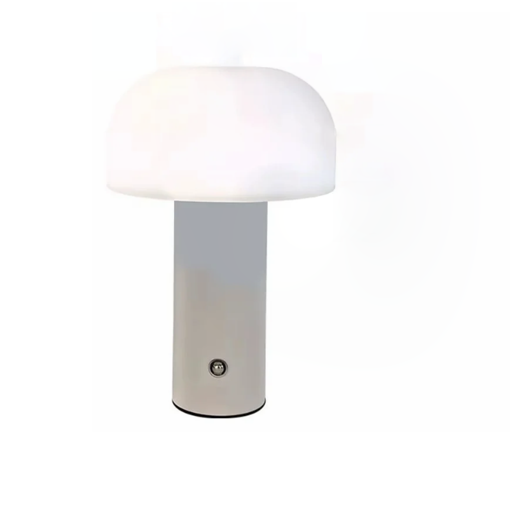 The Myrnelle Rechargeable Mushroom LED Table Lamp