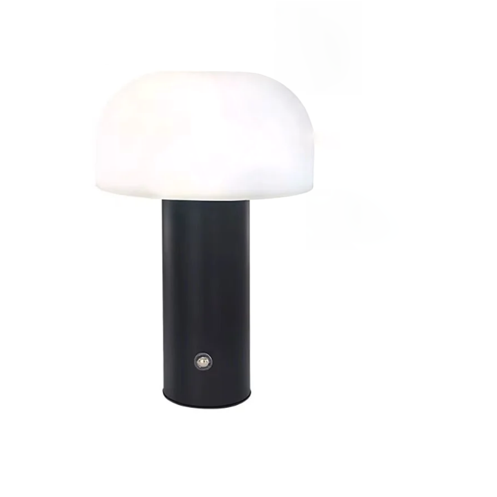The Myrnelle Rechargeable Mushroom LED Table Lamp