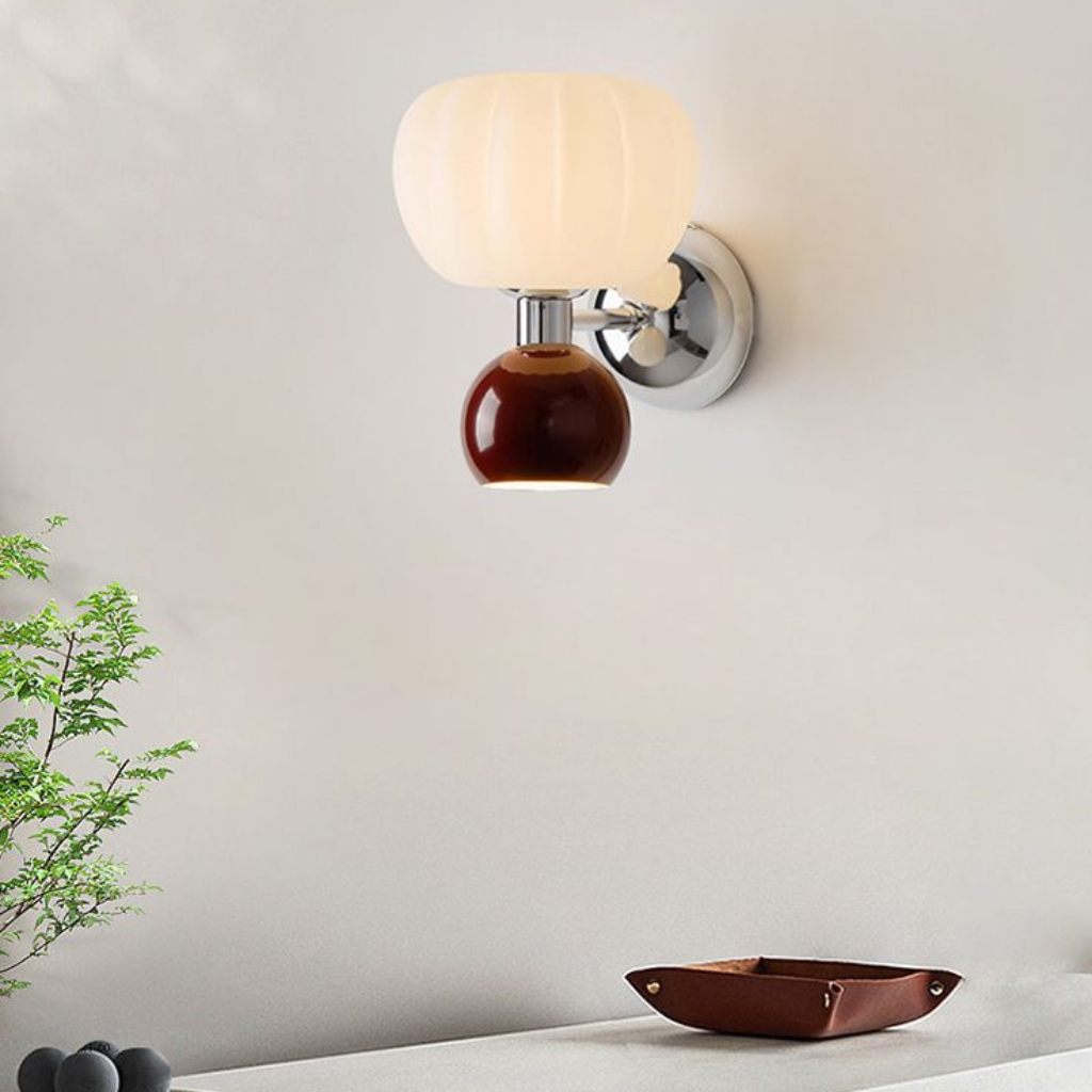 The Cremelle Double Head Wall Lamp