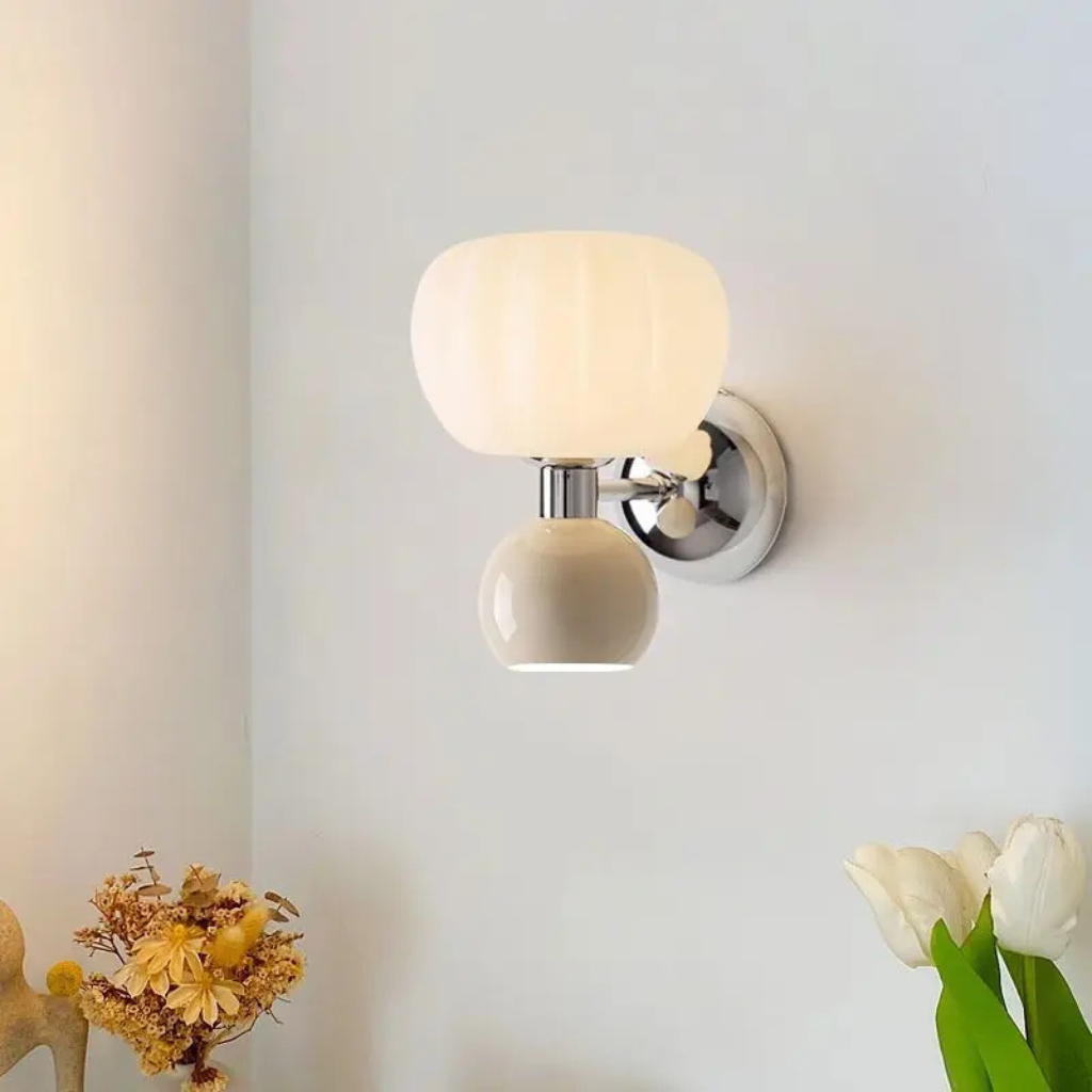 The Cremelle Double Head Wall Lamp