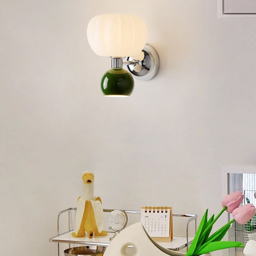 The Cremelle Double Head Wall Lamp