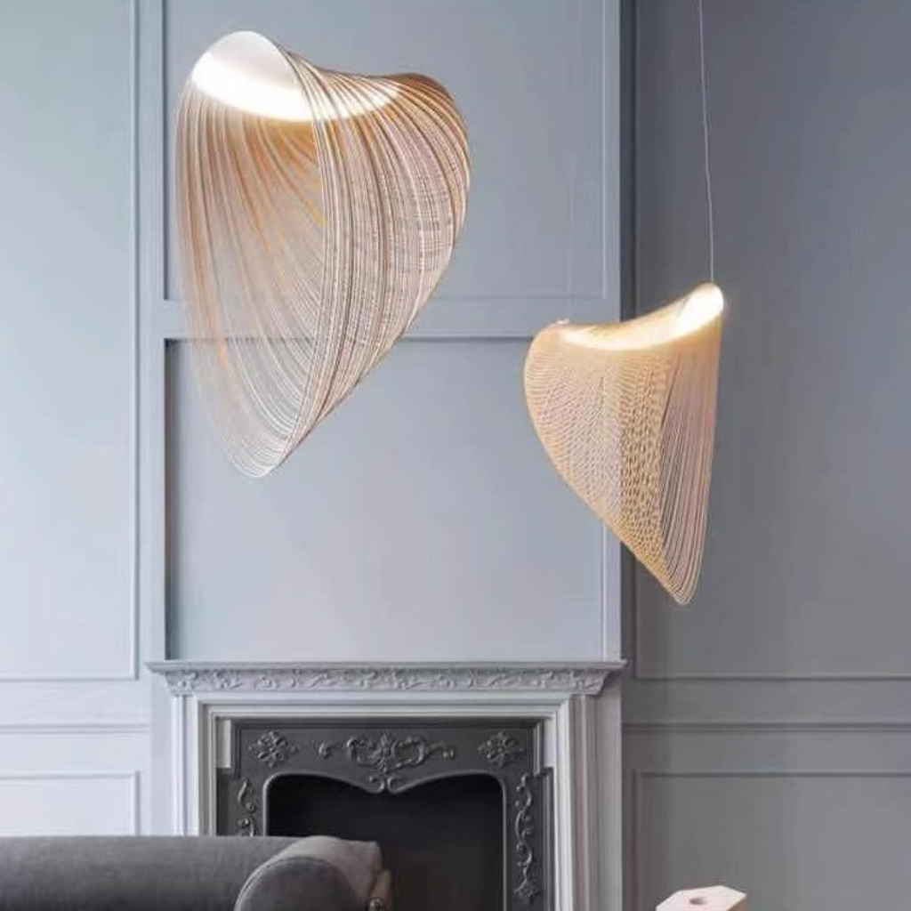 The Nestro Wooden Nest LED Pendant Light