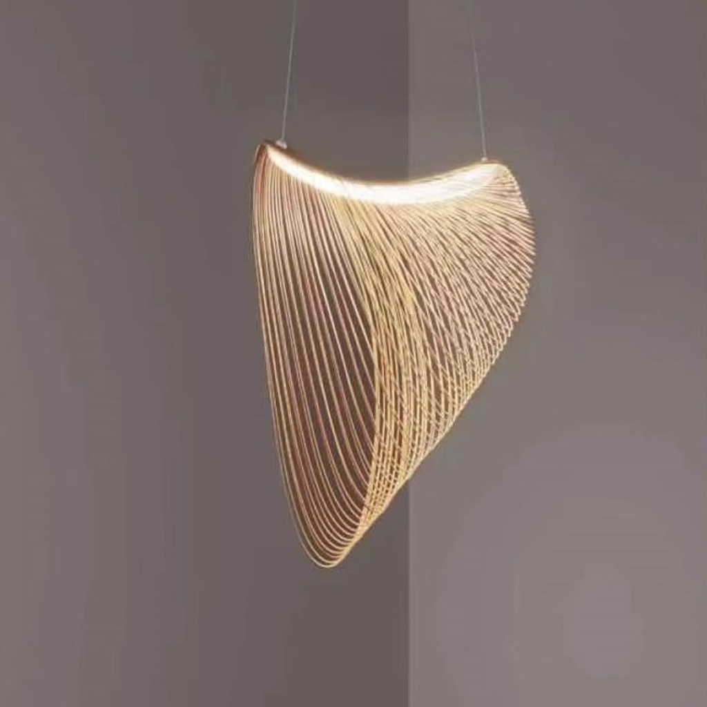 The Nestro Wooden Nest LED Pendant Light