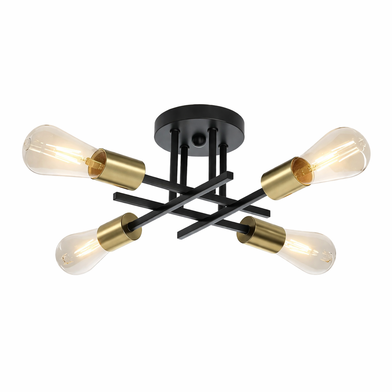 The Nexor Sputnik Semi Flush Ceiling Light
