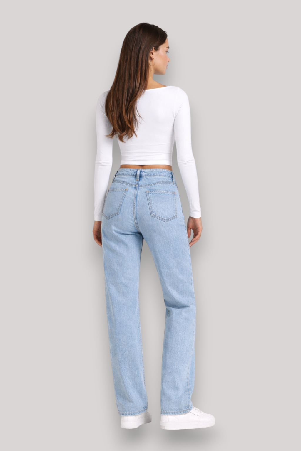 The Nia Women's Long Sleeve Crop Top