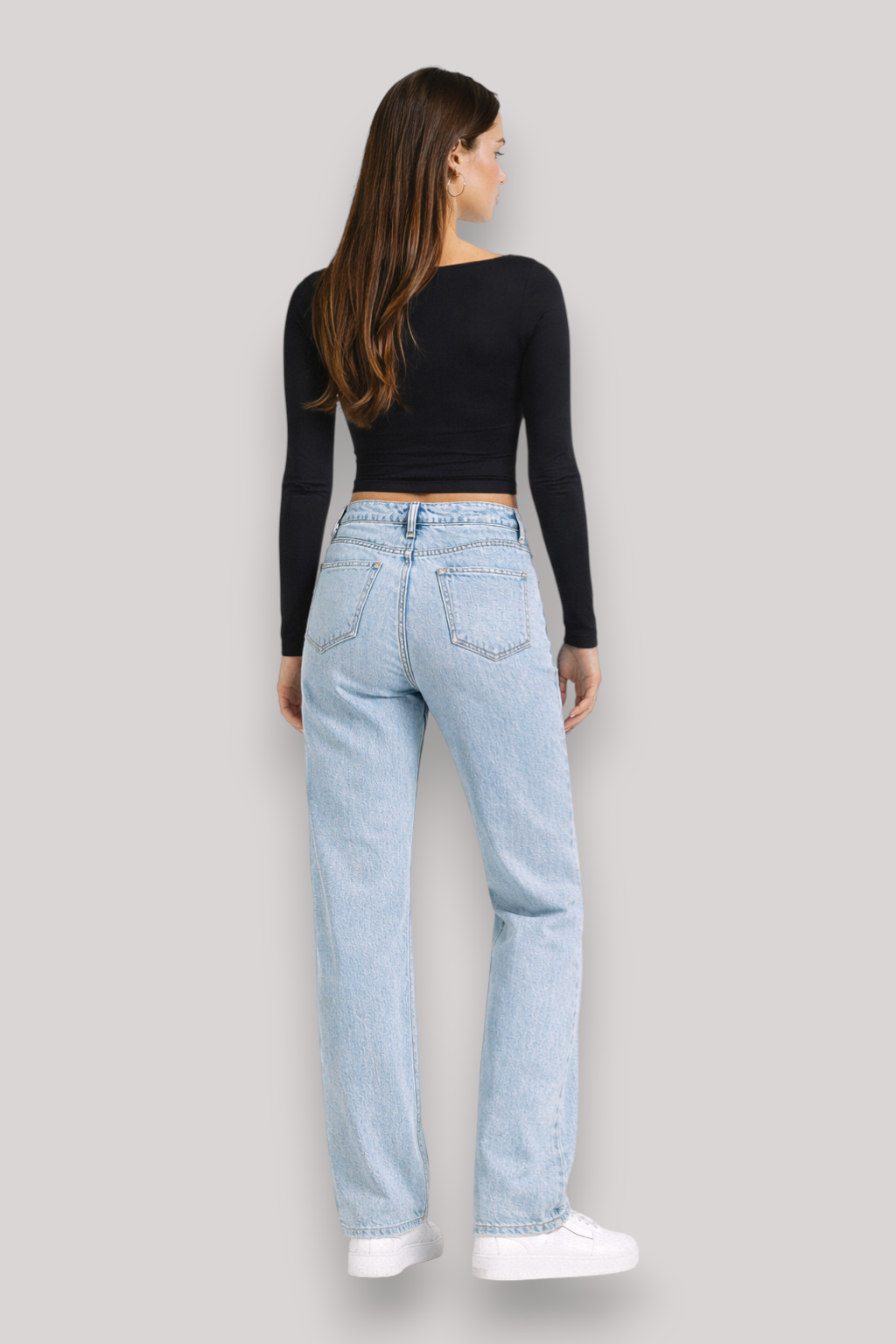 The Nia Women's Long Sleeve Crop Top