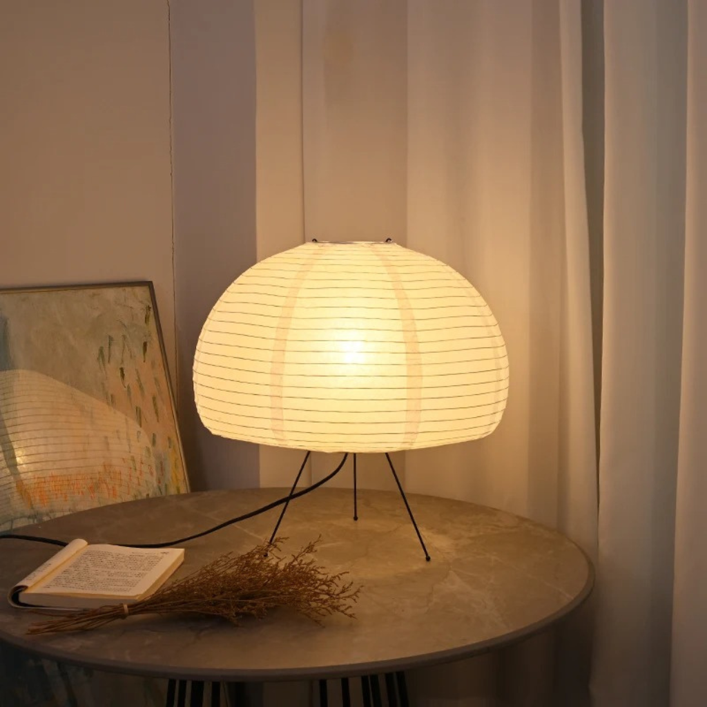 The Nogara Rice Paper Floor Lamp