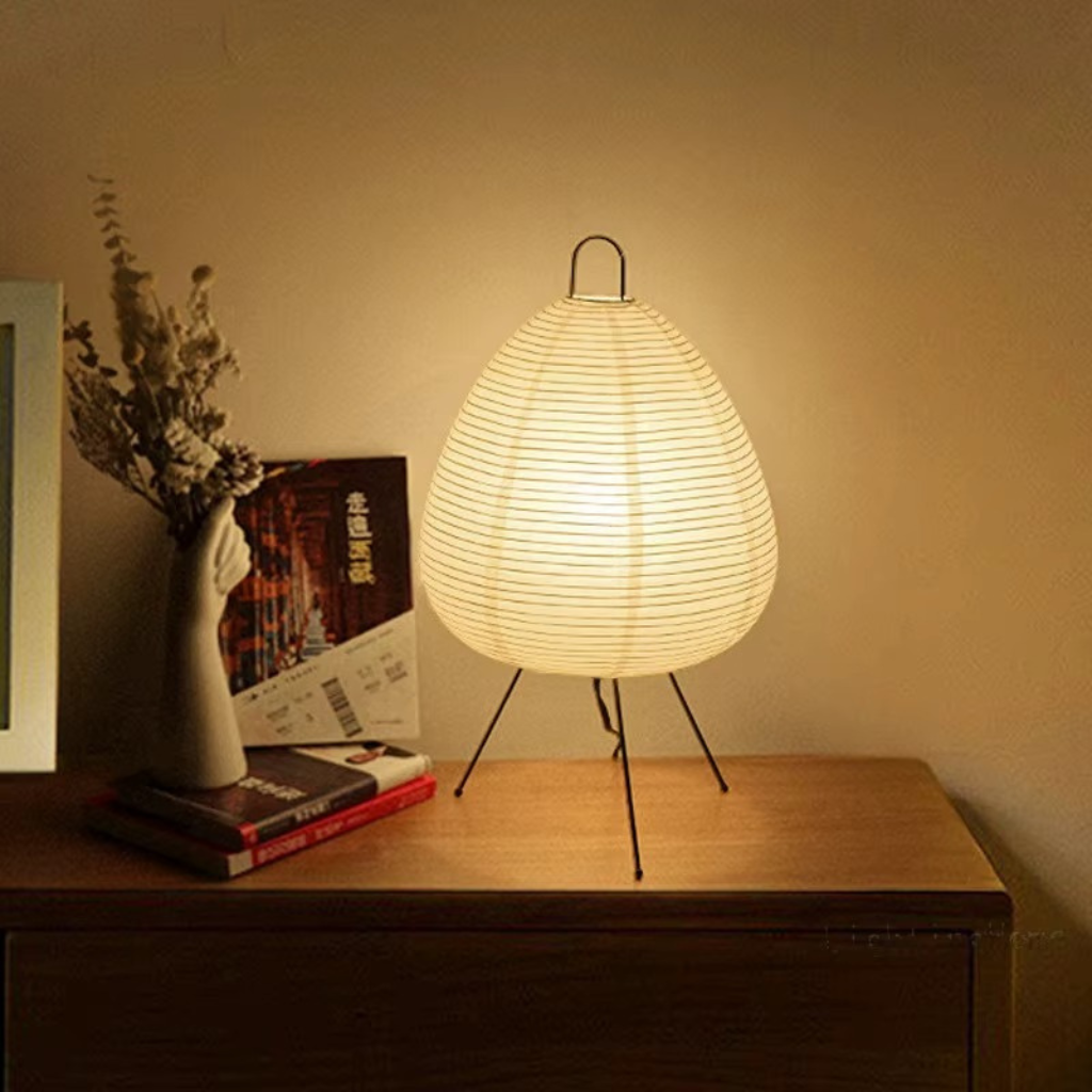 The Nogara Rice Paper Floor Lamp